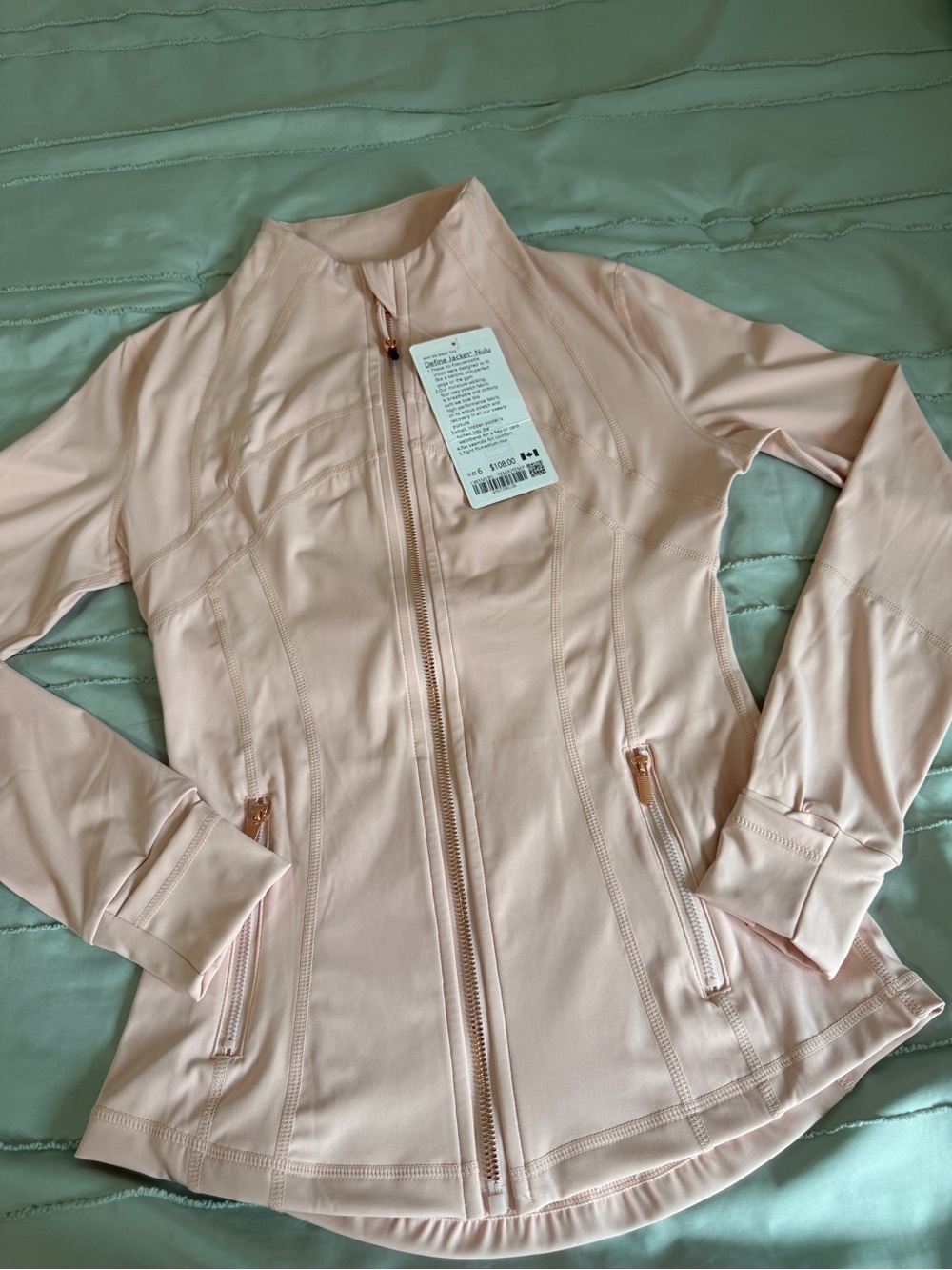 Lululemon Define Jacket + Align Pant Set — Size 6 — NWT